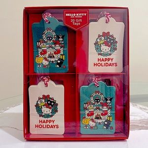 Hello Kitty and Friends  Christmas Holiday 20 Gift Tags